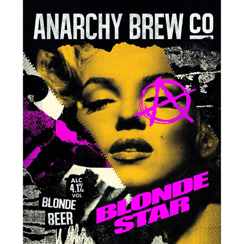Anarchy Blonde Star Blonde Ale 9G Cask