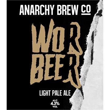 Anarchy Wor Beer Light Pale Ale 9G Cask