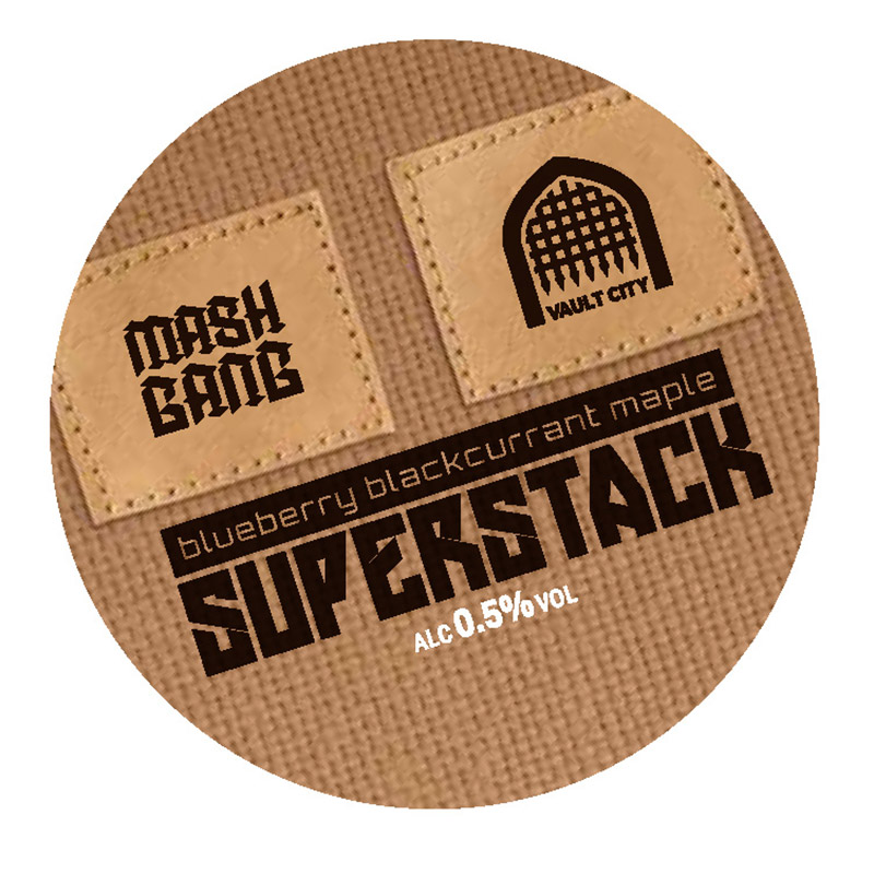 Vault City X Mash Gang Blueberry Blackcurrant Maple Superstack 20L Keg