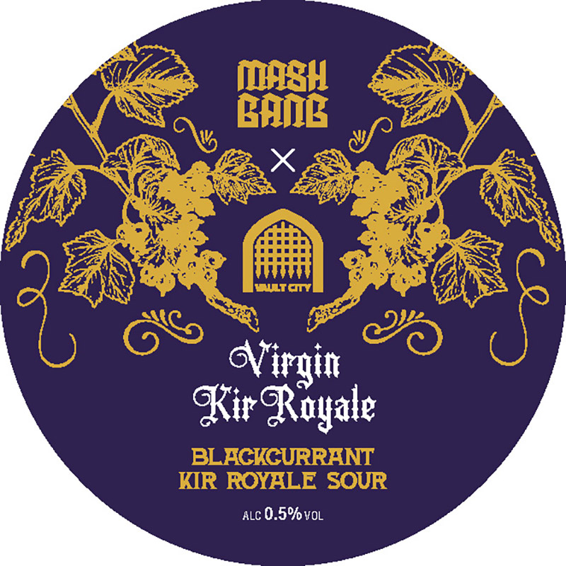 Vault City X Mash Gang Virgin Kir Royale 20L Keg