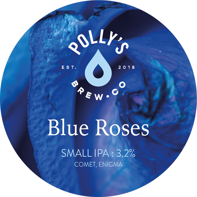 Pollys Blue Roses Small IPA 30L Key Keg