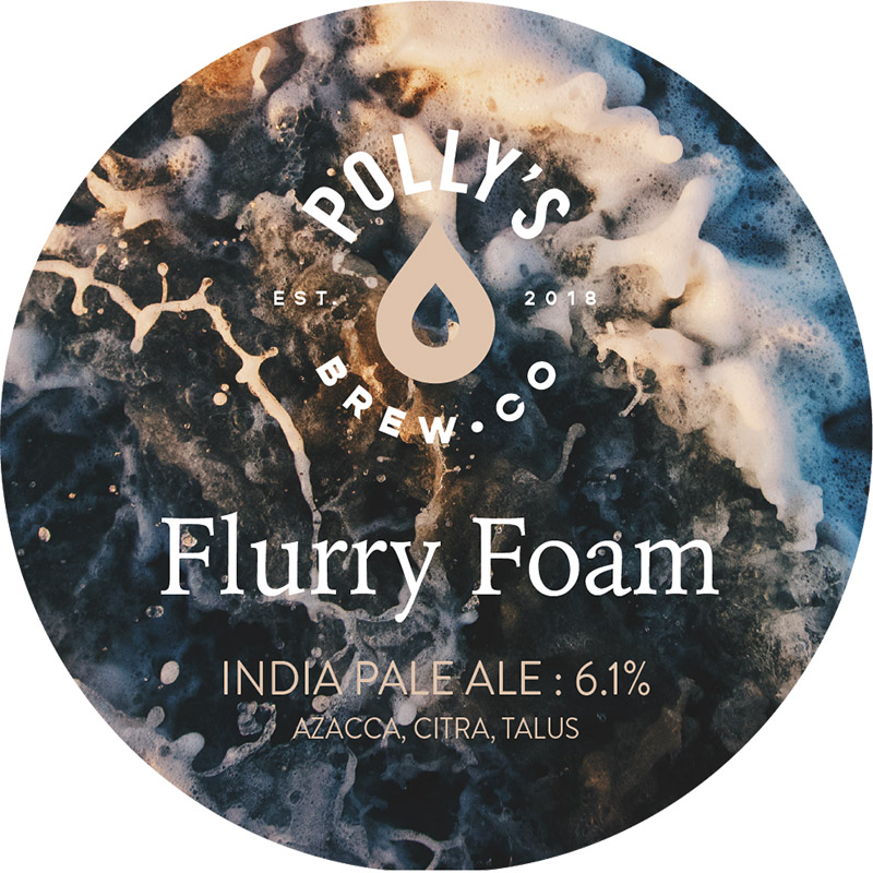 Pollys Flurry Foam IPA 30L Key Keg