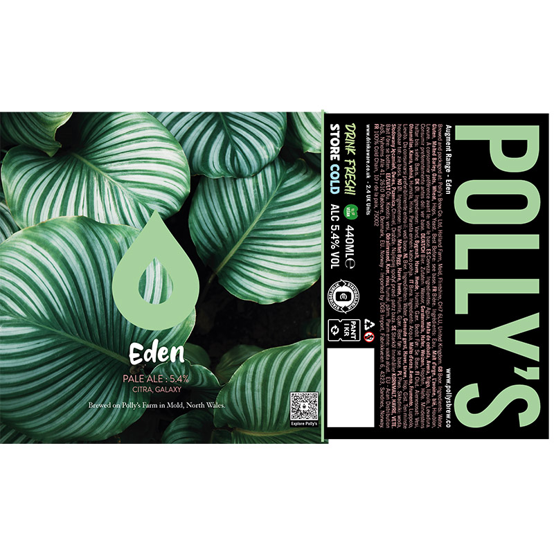 Pollys Eden Pale Ale 440ml Cans