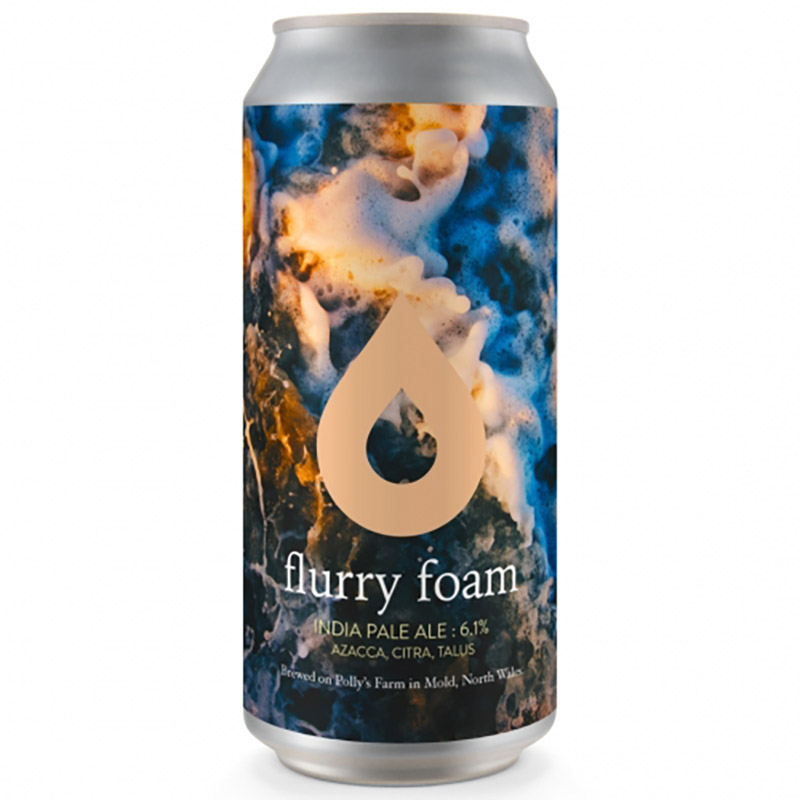 Pollys Flurry Foam IPA 440ml Cans