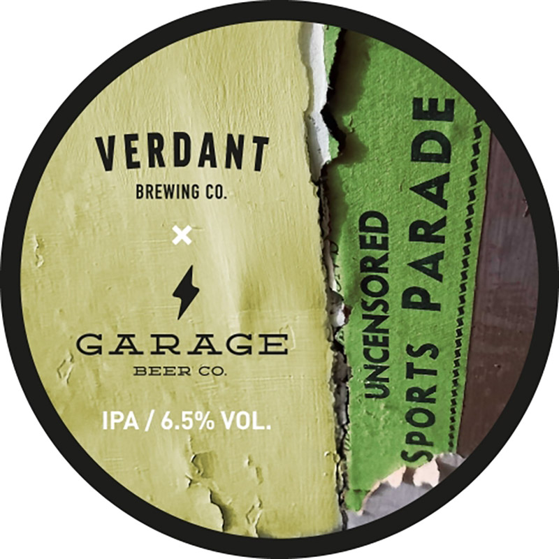 Verdant x Garage Uncensored Sports Parade IPA 30L Keg