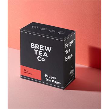 Brew Tea Co Chai Tea Bags x100