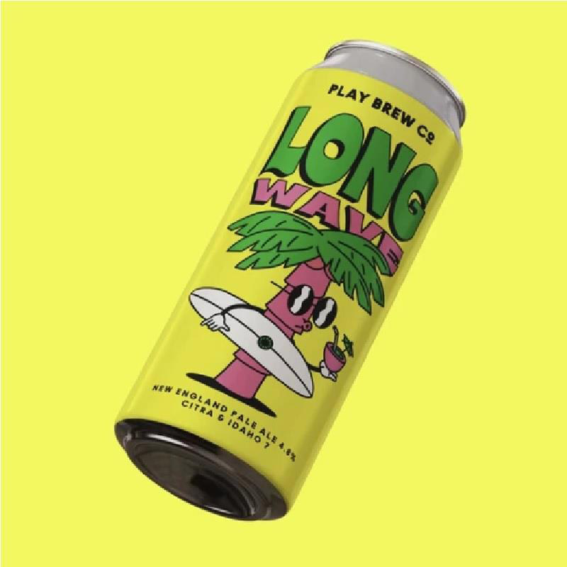 Play Long Wave New England Pale Ale Cans