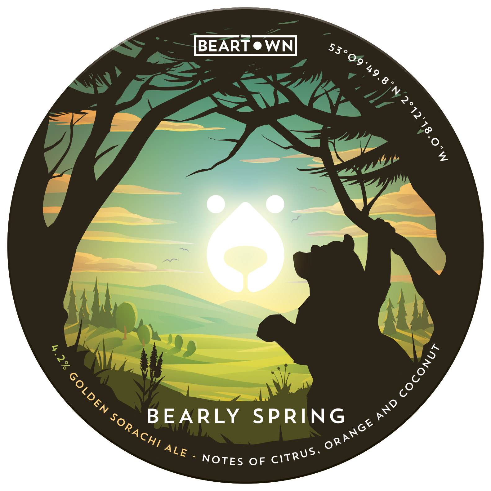 Beartown Bearly Spring Blonde Ale Cask