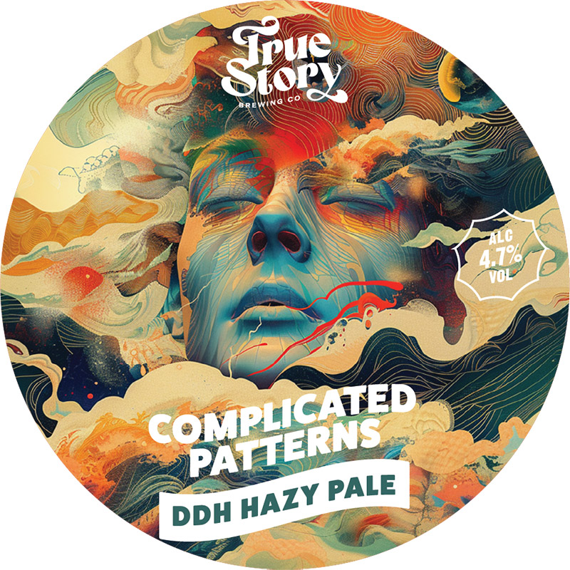 True Story Complicated Patterns DDH Hazy Pale 30L Keg