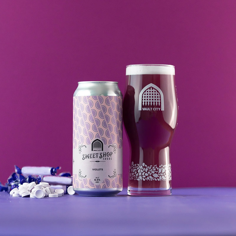 Vault City Sweetshop Sours Violets Cans