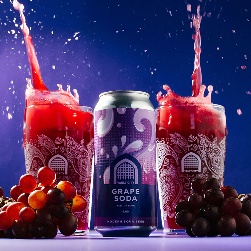 Vault City Grape Soda Session Sour Cans