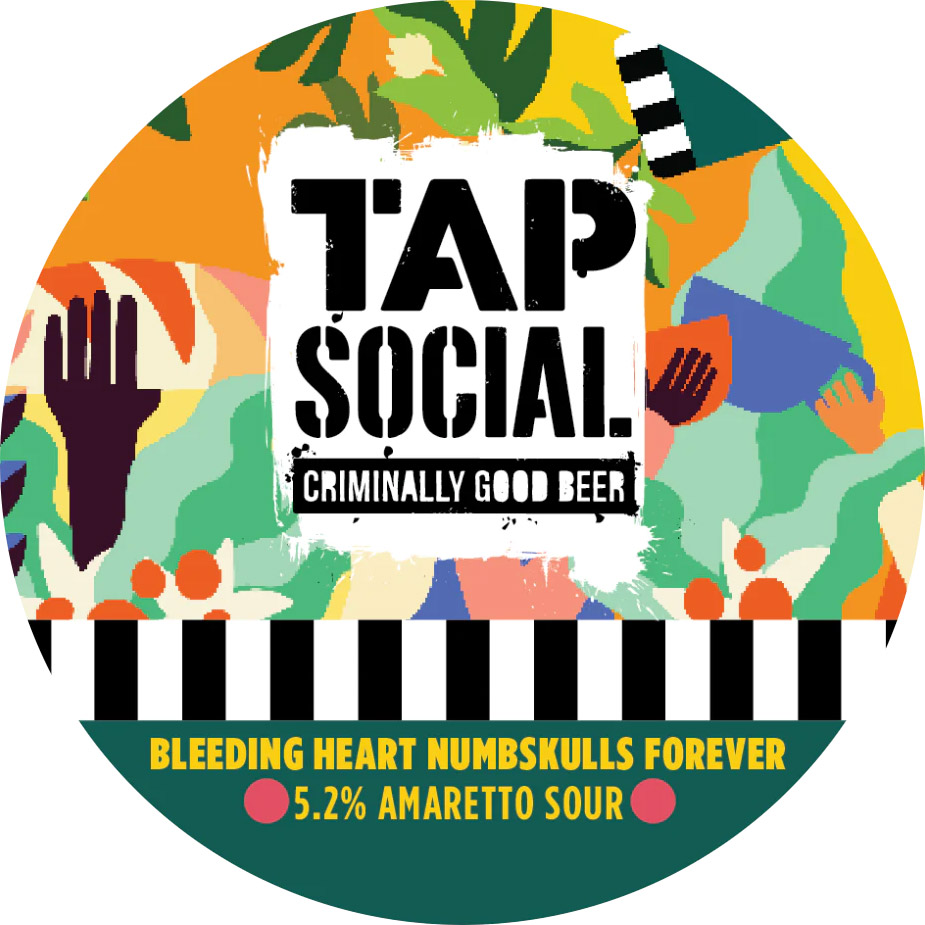 Tap Social Bleeding Heart Amaretto Sour 30L Keg