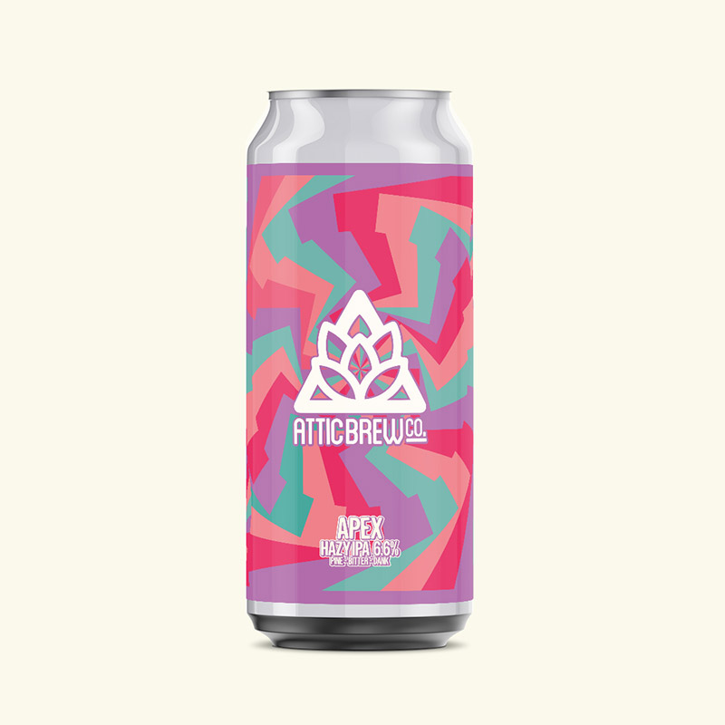 Attic Apex Hazy IPA Cans