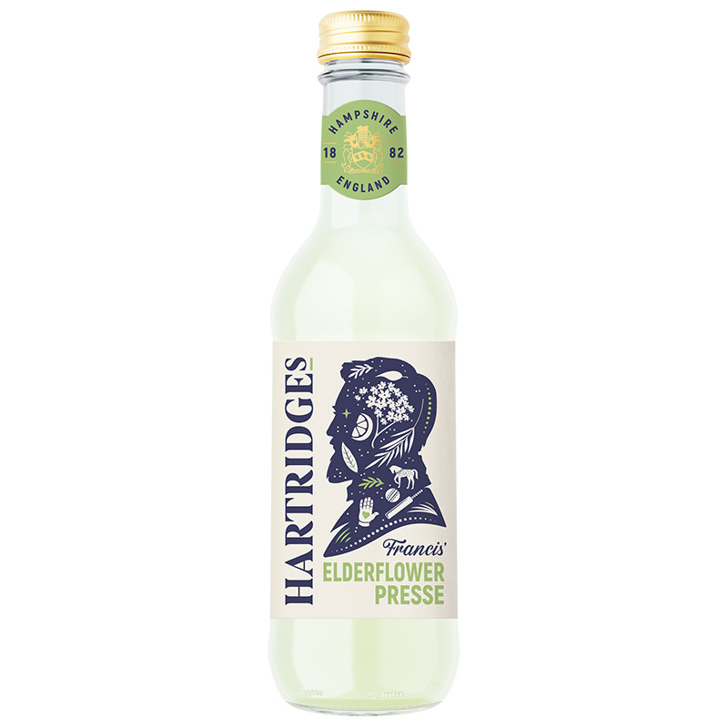 Hartridges Elderflower Presse 330ml Bottles