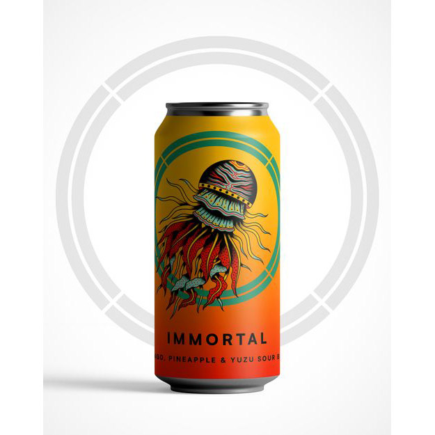 Otherworld Immortal Mango Pineapple And Yuzu Sour 440ml Cans