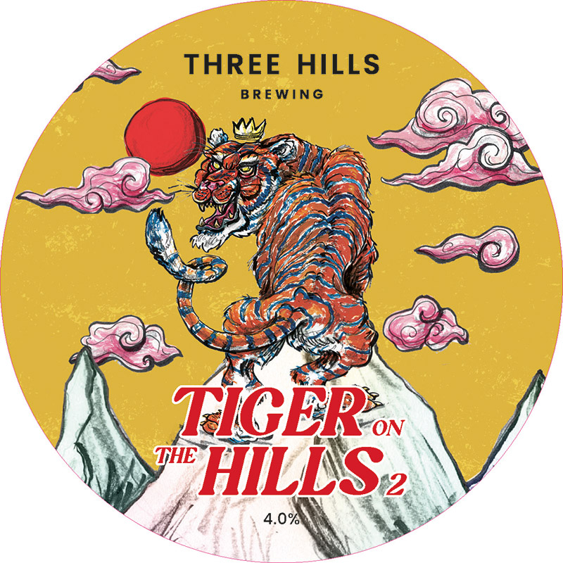 Three Hills Tiger On The Hills Session NEIPA 30L Keg