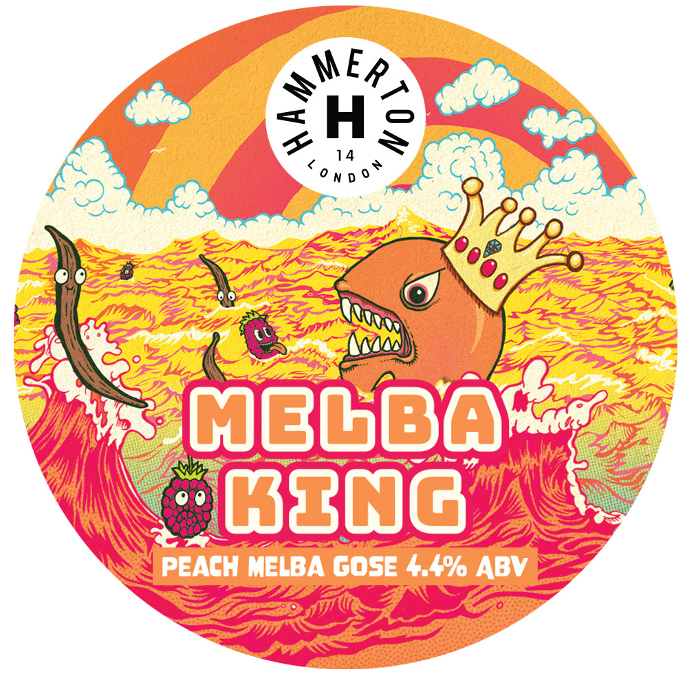 Hammerton Melba King Peach Melba Gose 20L Keg