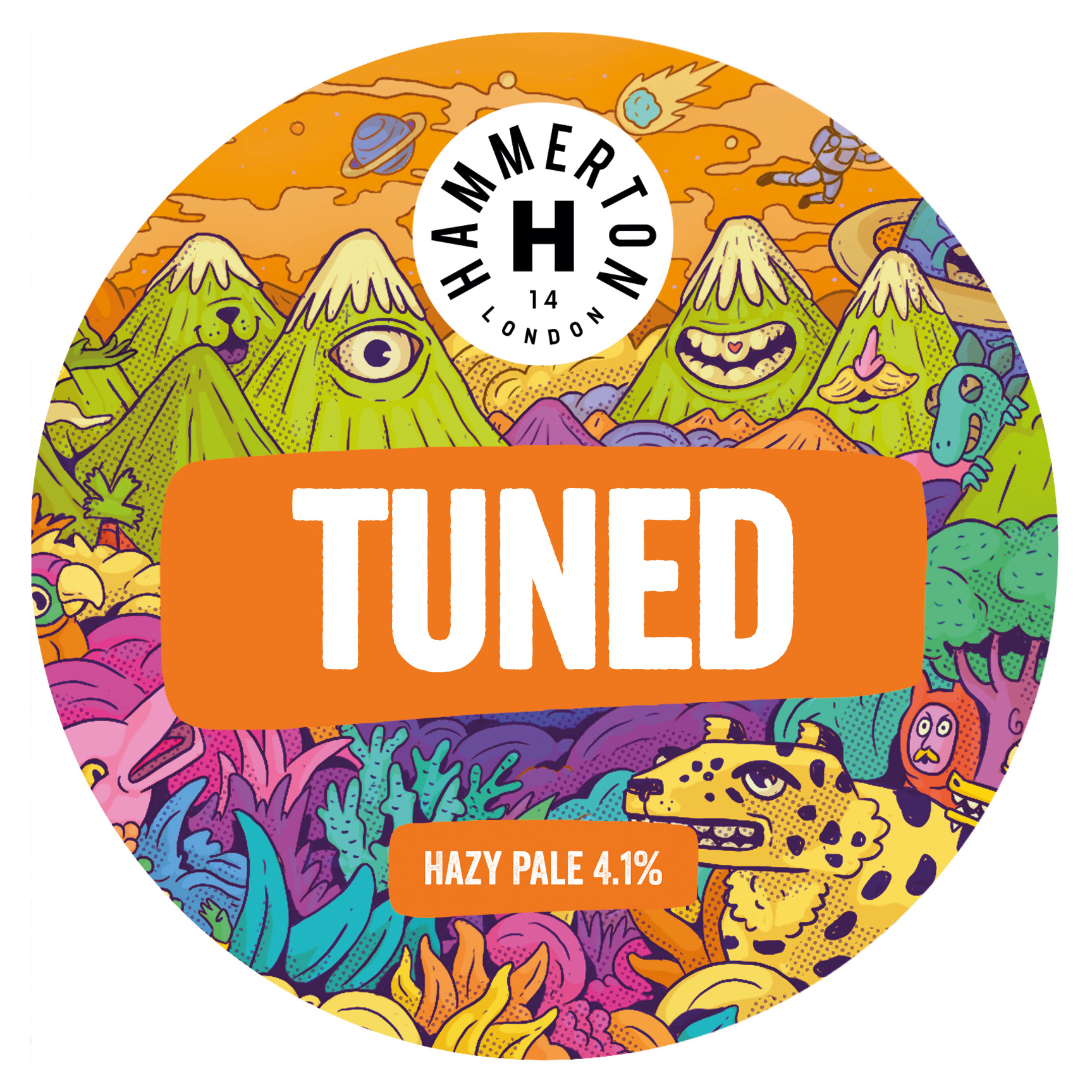 Hammerton Tuned Hazy Pale 30L Keg