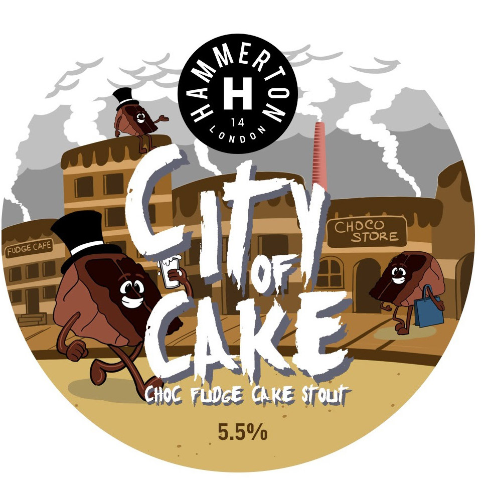 Hammerton City Of Cake Chocolate Fudge Cake Stout 30L Keg