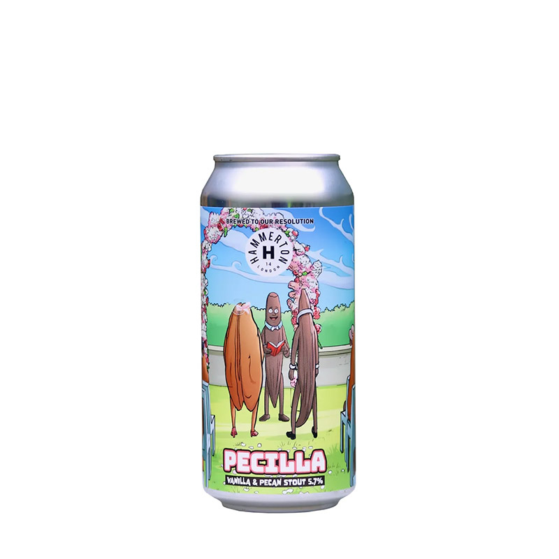 Hammerton Pecilla Vanilla & Pecan Stout 440ml Cans