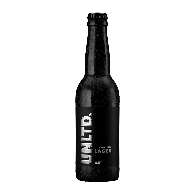 Unltd Lager Low Alcohol 330ml Bottles