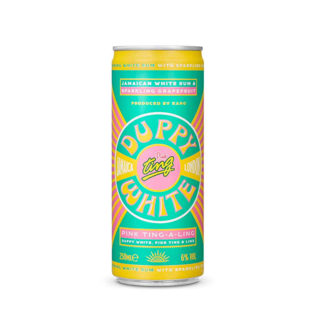 Duppy Share Rum Pink Ting-A-Ling 200ml Cans