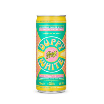 Duppy Share Rum Pink Ting-A-Ling 200ml Cans