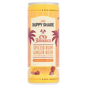 Duppy Share Rum and Old Jamaica 200ml Cans