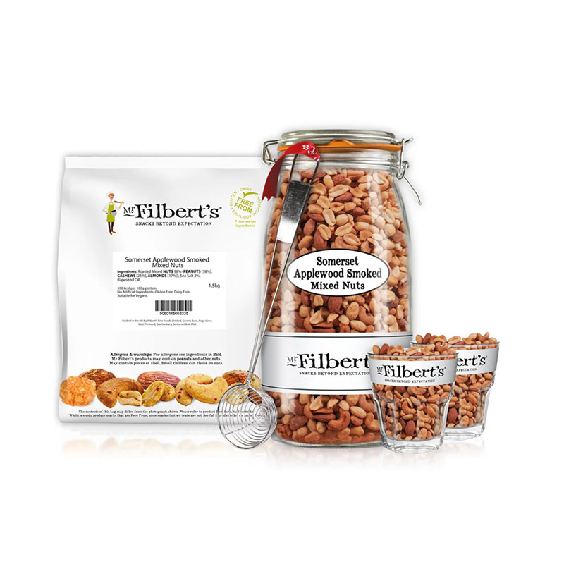 Filbert's Somerset Applewood Smoked Mixed Nuts 1.5kg