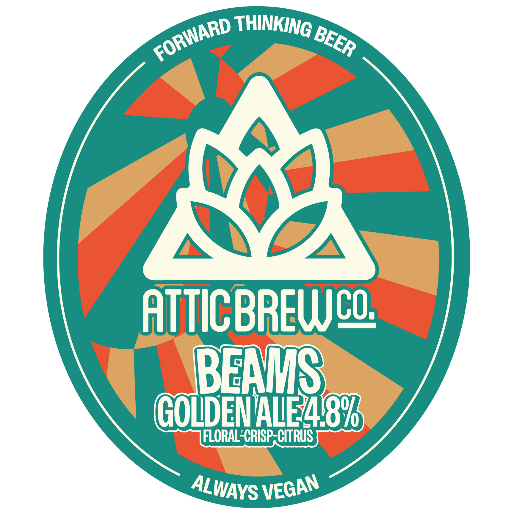 Attic Beams Golden Ale Cask