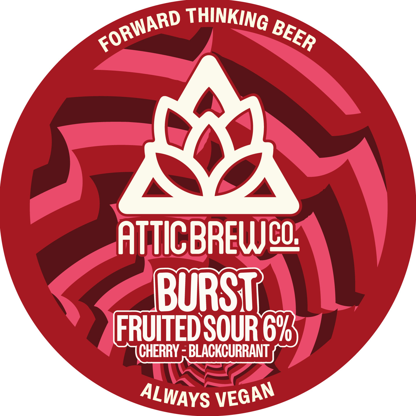 Attic Burst Cherry & Blackcurrant Sour 30L Keg