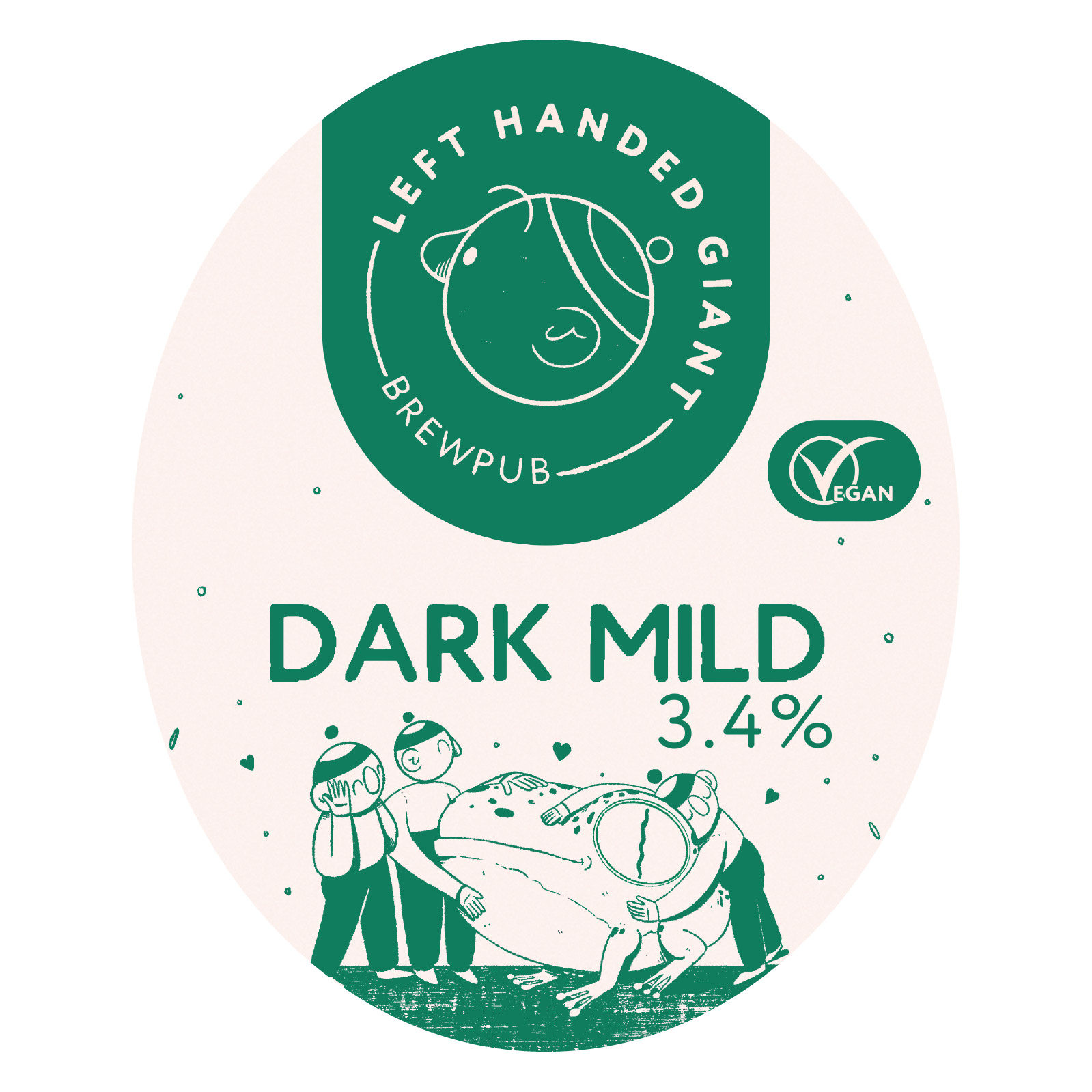 Left Handed Giant Dark Mild Cask