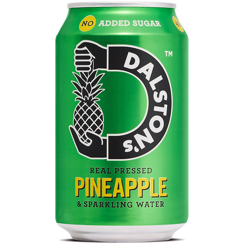 Dalston's Pineapple Soda Cans 330ml