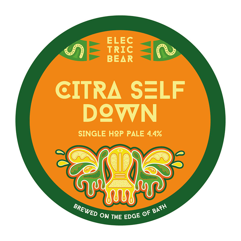 Electric Bear Citra Self Down Single Hop Pale Ale Cask