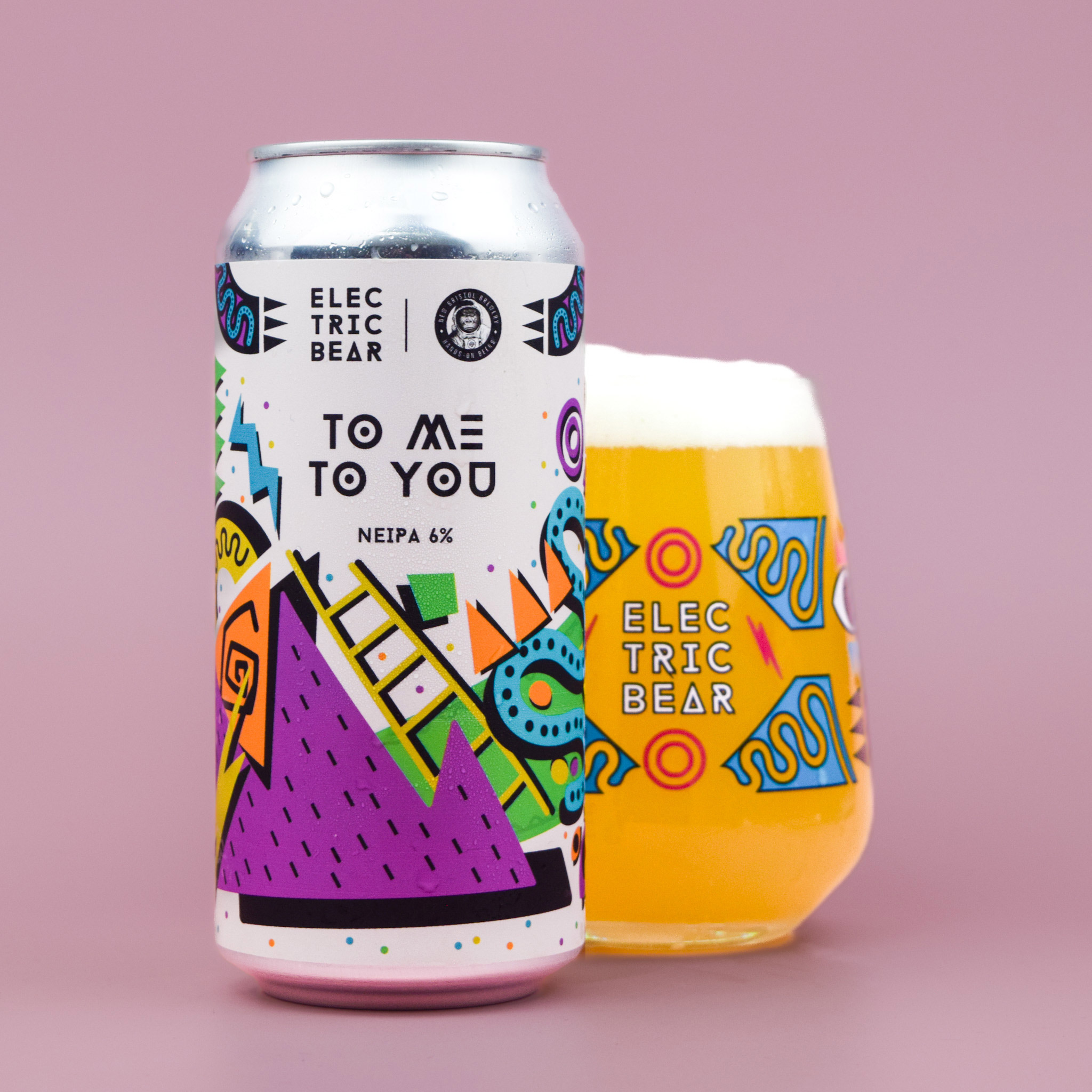 Electric Bear x New Bristol Brewing To Me To You NEIPA 440ml Cans