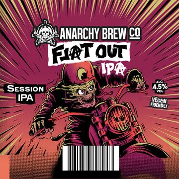 Anarchy Flat Out Session IPA 30L Keg