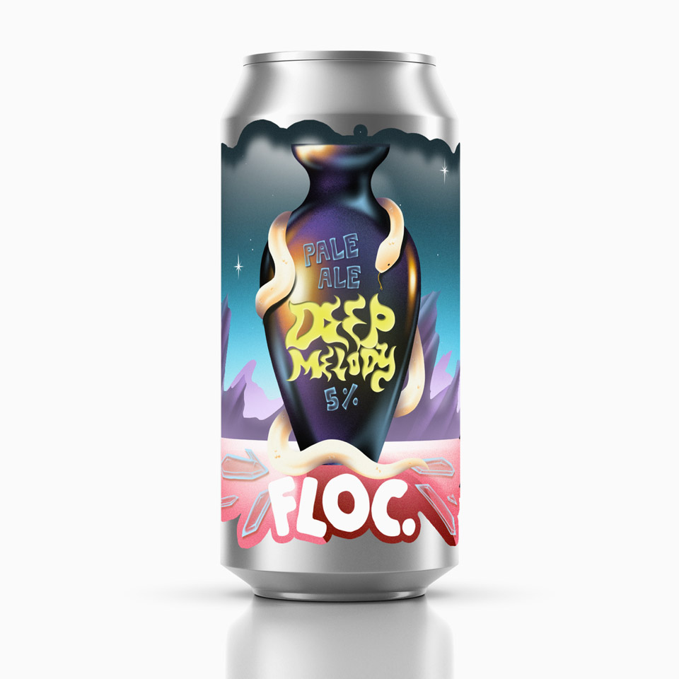 Floc Deep Melody Hazy Pale Ale Cans