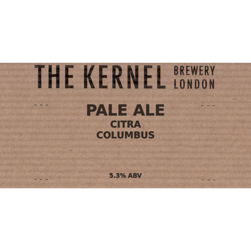 The Kernel Brewery Pale Citra Columbus 330ml Bottles