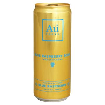 Au Vodka Blue Raspberry Ready to Drink 330ml