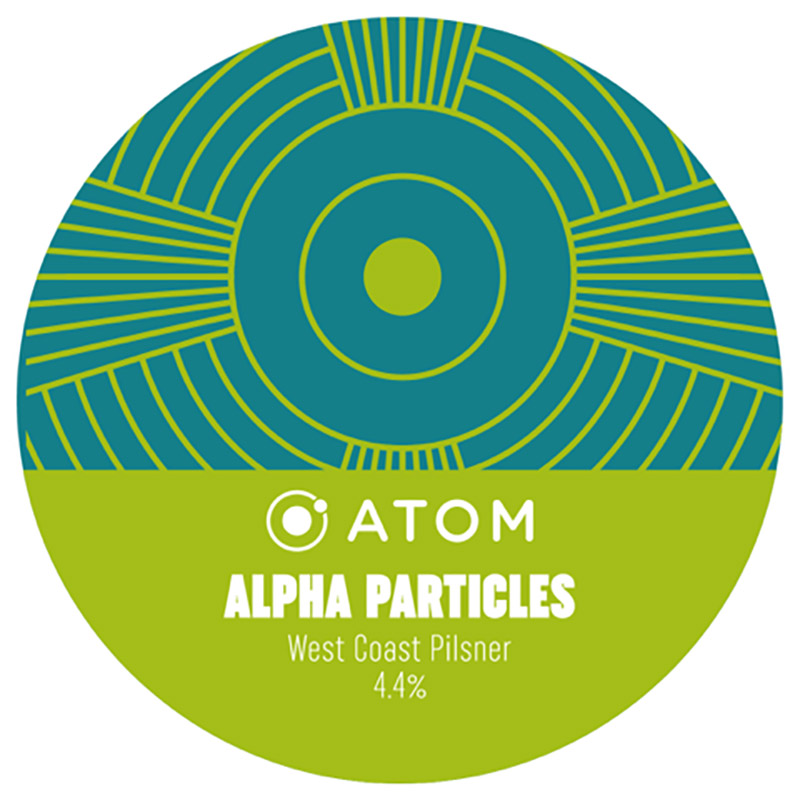 Atom Brewery Alpha Particles West Coast Pils 30L Keg