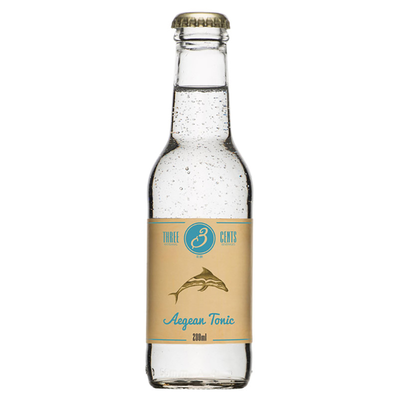 Three Cents Aegean Tonic 200ml Bottles