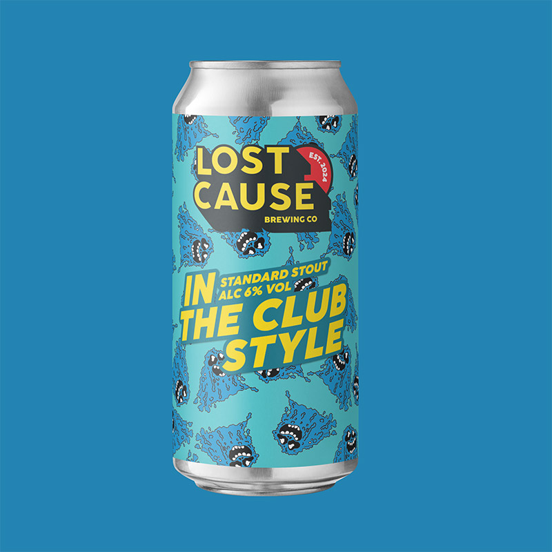 Lost Cause In The Club Standard Stout 440Ml Cans