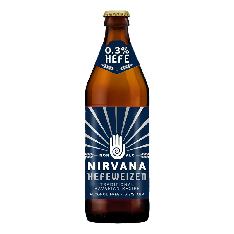 Nirvana Hefeweizen Low Alcohol 500ml