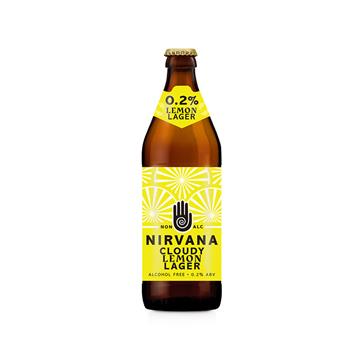 Nirvana Cloudy Lemon Lager Low Alcohol 500ml