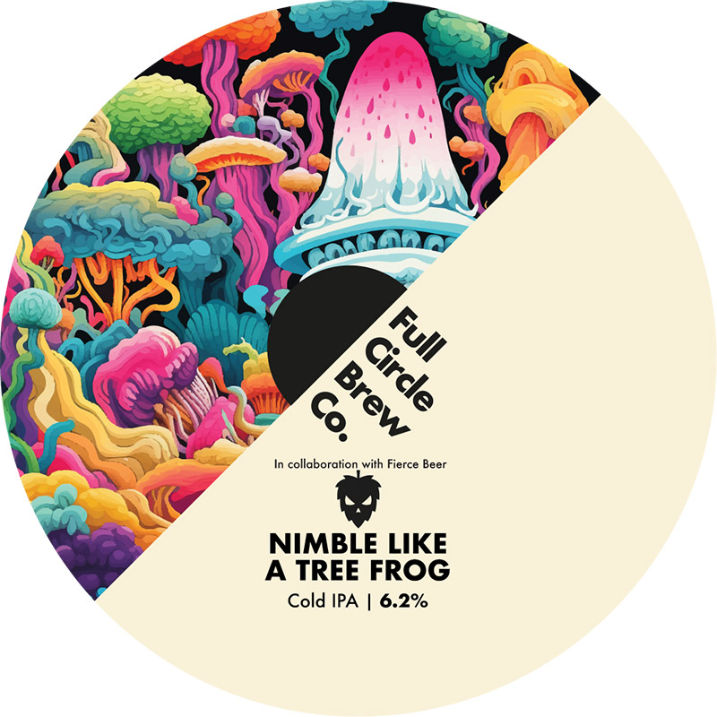 Full Circle Nimble Like A Tree Frog Cold IPA 30L Keg