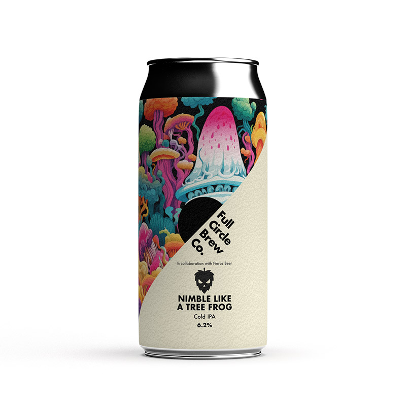 Full Circle Nimble Like A Tree Frog Cold IPA 440ml Cans