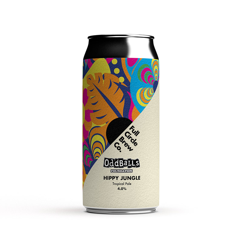 Full Circle X Oddballs Hippy Jungle Tropical Pale 440ml Cans