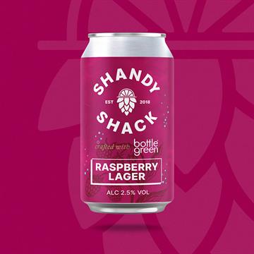 Shandy Shack Raspberry Lager 330ml Cans
