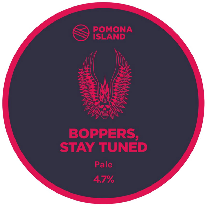 Pomona Island Bopppers, Stay Tuned 30L Keg