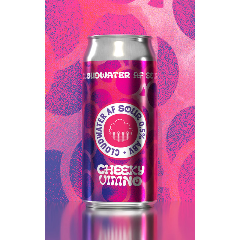Cloudwater Cheeky Vimno Alcohol Free Sour 440Ml Cans